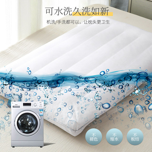 低枕头超薄护颈椎枕头芯单人助睡眠双人纯棉婴儿童矮小扁平软整头 - 图2