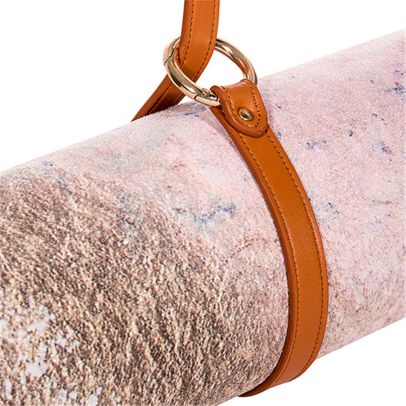 leather yoga mat strap