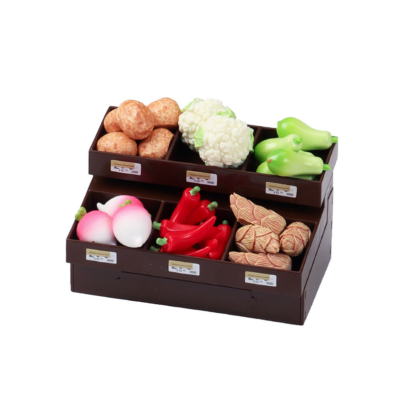 仿真迷你蔬菜架子超市货架微缩玩具水果模型过家家果蔬道具摆件,淘宝优惠券,粉丝福利购,淘宝优惠卷