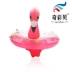 Mới cho trẻ em bơi vòng an toàn bé trai và bé gái bơi vòng bơi phao cứu sinh dày flamingo đồ chơi nước - Cao su nổi phao boi tre em Cao su nổi