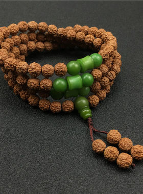 精选天然小金刚菩提子手串108颗5瓣简约配饰男女情侣装饰挂件手链