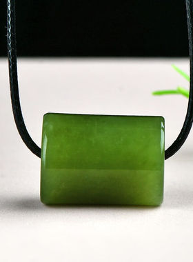 千载一玉女神节礼物和田玉路路通吊坠男士青黄口玉石珠宝玉坠品牌