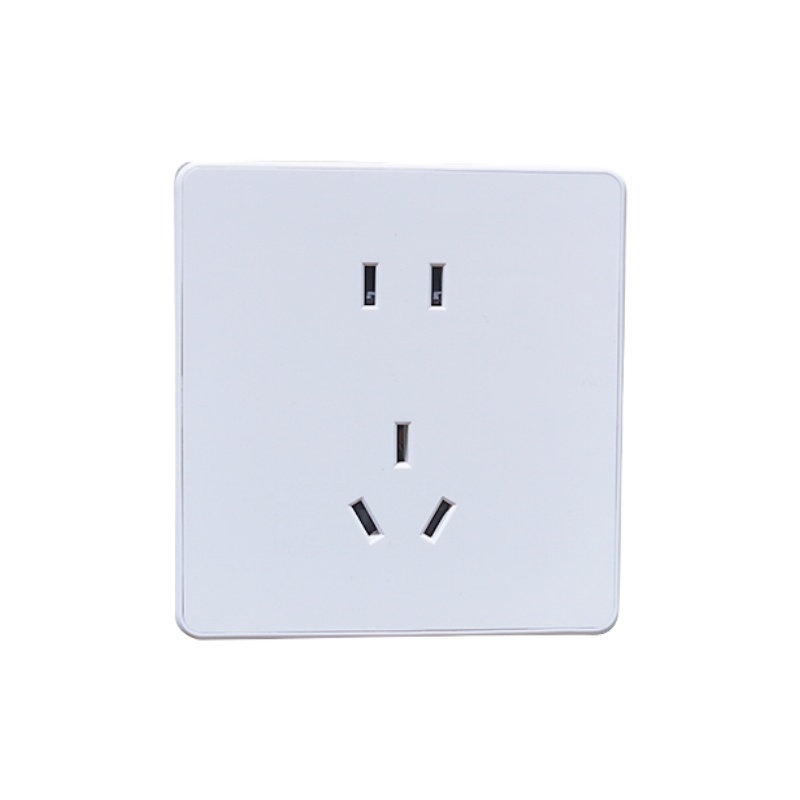 Nader良信N1L雅白86型一开单控双联五孔空调电脑USB开关插座面板 - 图3