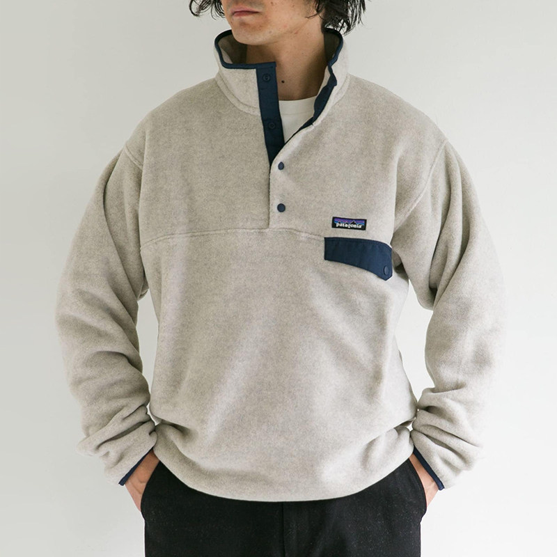 25秋冬木村同款抓绒衣Synchilla Snap-T潮男套头Patagonia 25551,淘宝优惠券,粉丝福利购,淘宝优惠卷