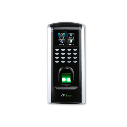 ZKTECO/熵基科技F7PLUS指纹识别门禁机 密码考勤门禁一体机 考勤门禁系统套装玻璃门双门铁门电插锁磁力锁 - 图0