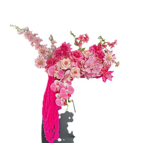 吾家婚品氛围感仿真花艺婚房布置婚宴客厅桌花摆设床头婚礼装饰1 - 图3