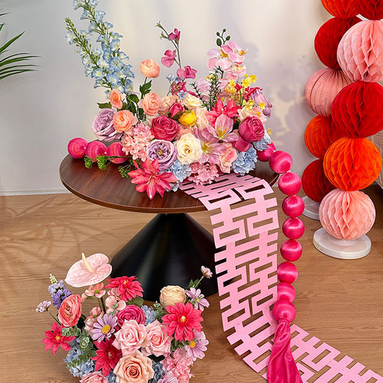 Mis productos de boda decoración de flores artificiales para salón de bodas