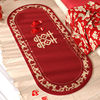 My wedding products, wedding bedside carpet, red festive decorative floor mat, wedding room atmosphere layout, clearance goods