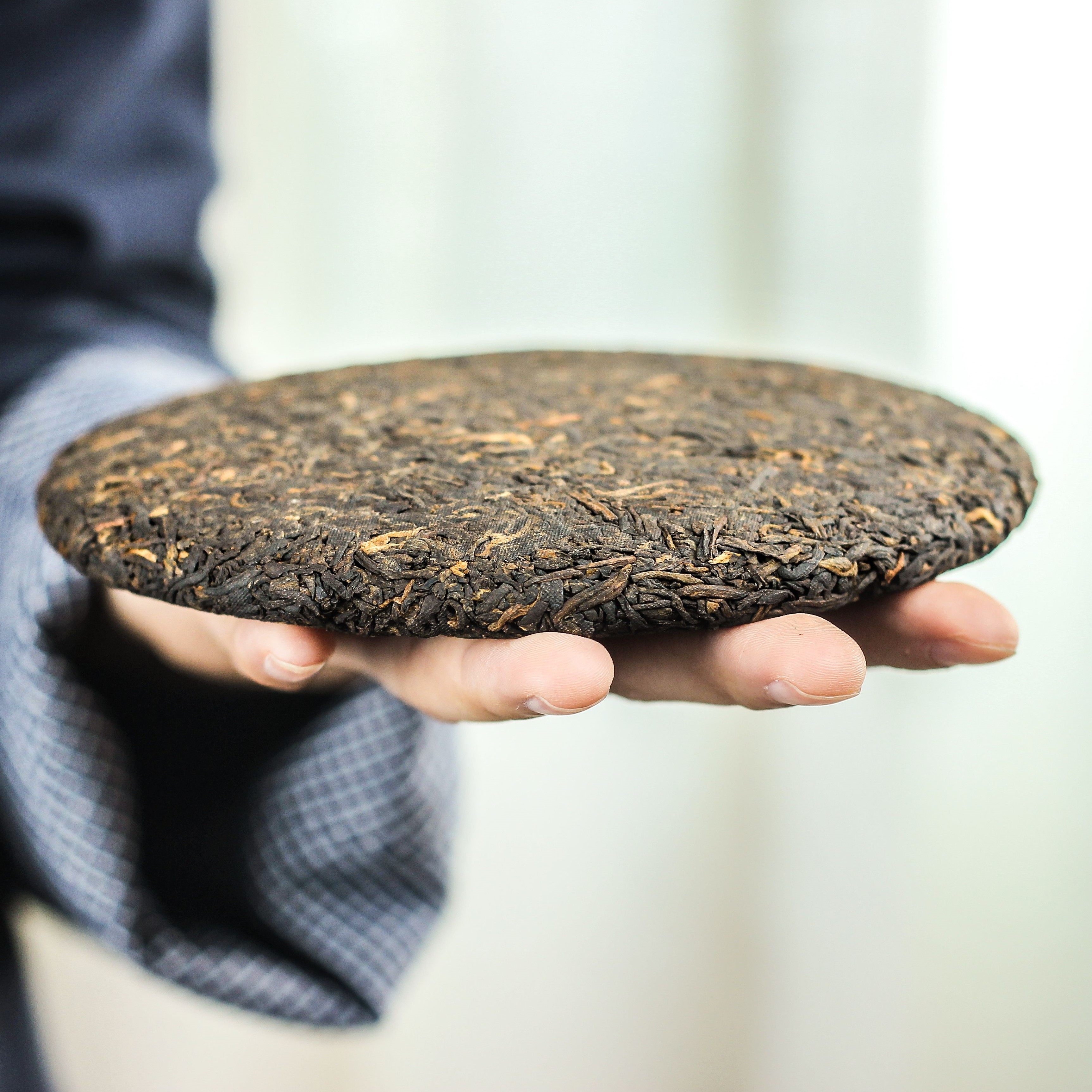 【应物】2017年西双版纳勐海布朗山陈年普洱熟茶 陈香 357g饼茶,淘宝优惠券,粉丝福利购,淘宝优惠卷