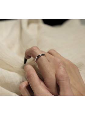 Star Ray「小冰块」银饰小众设计通体925镀18k金精致简约轻奢戒指