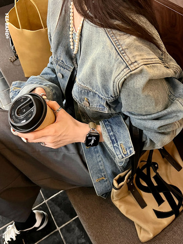 IAMYEE手镯设计皮质高级感表带适用于applewatch9S10iwatchS11S12 - 图3