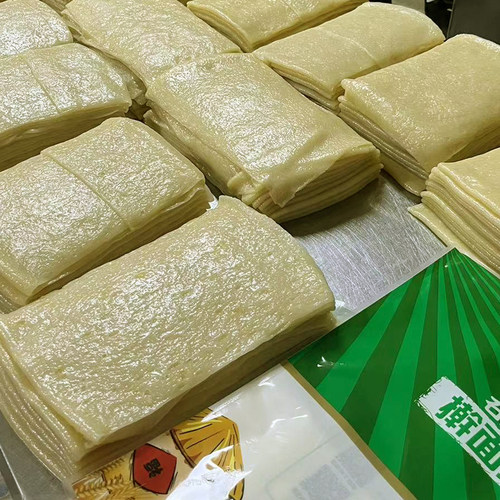 10斤装江浙皖包邮小吃店用宿迁徐州泗洪商用擀面皮炒鸡用擀面皮 - 图2