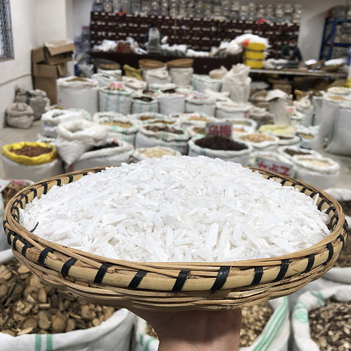 石膏粒 生石膏粒 颗粒均匀 云南出产 颜色洁白 性价比高 可煅药材 - 图0