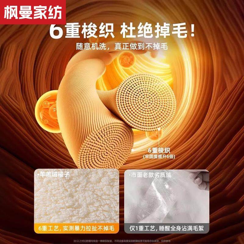 羊羔绒被子2025新款冬季棉被被芯冬天单人宿舍秋冬被加厚保暖10斤,淘宝优惠券,粉丝福利购,淘宝优惠卷