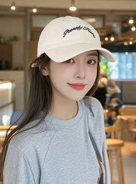 韩版ins蝴蝶结格子绑带棒球帽女复古大头围显脸小软顶鸭舌帽潮男
