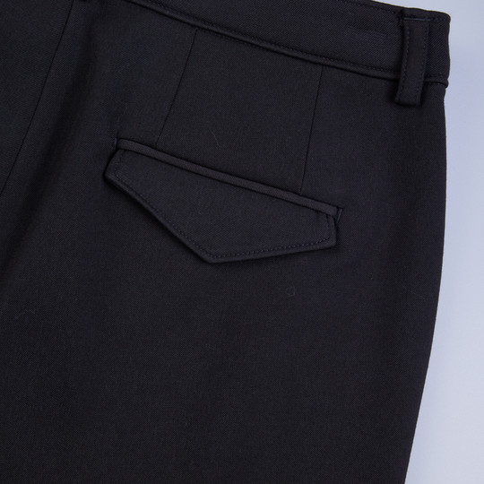 Wandian Autumn Black Fitted Pants Pencil Pants Three-dimensional Cut Pants 1234P01RX1