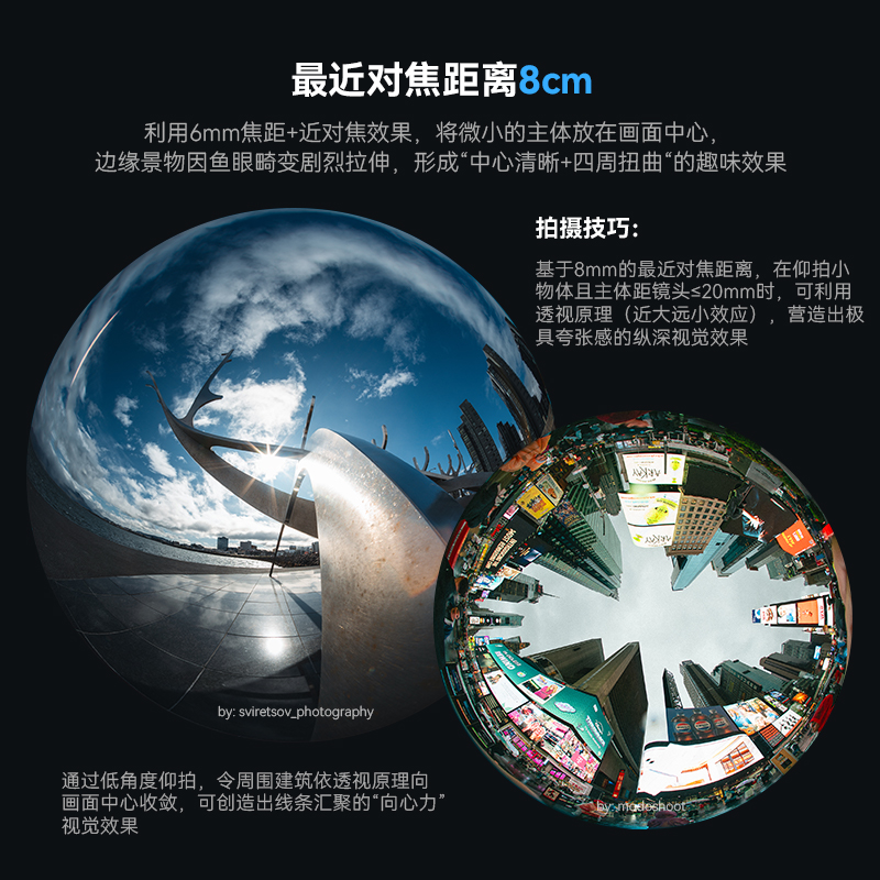 岩石星鱼眼镜头6mmF2.8全画幅超广角适用索尼E尼康Z - 图1