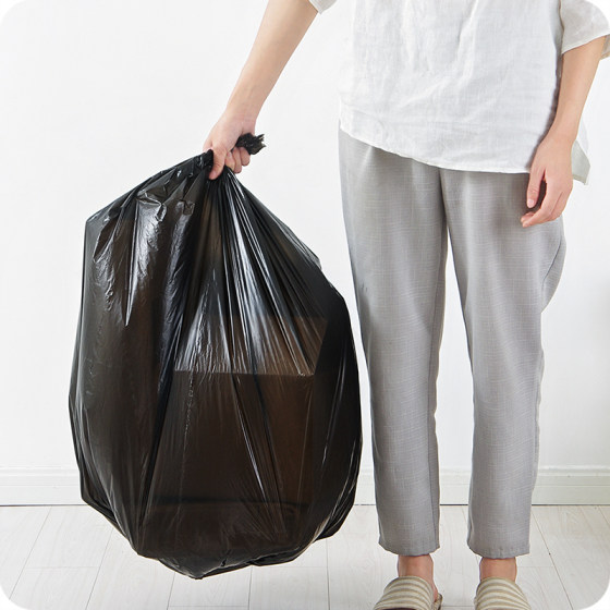 Yousiju large garbage bag 80x100 extra large thickened sanitation plastic bag commercial disposable oversized plastic bag