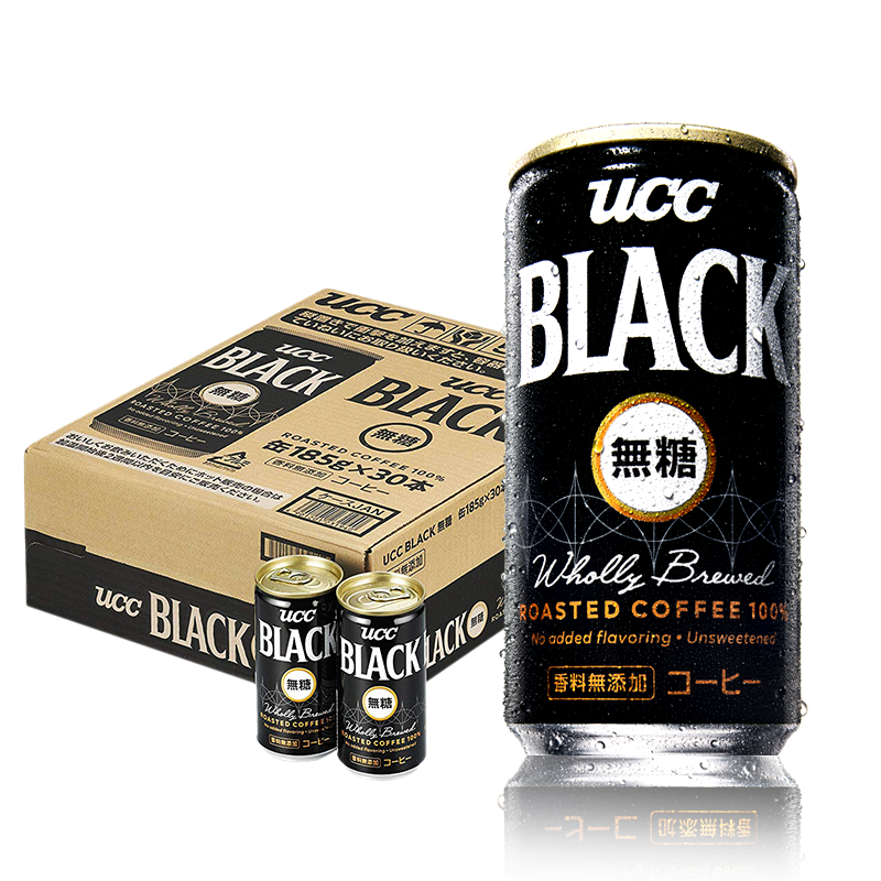 Ucc悠诗诗即饮无糖黑咖啡6罐 热品库 性价比省钱购