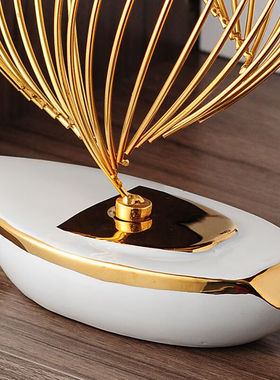 帕美居风生水起船家居摆件玄关装饰品中式客厅电视柜工艺品乔迁礼