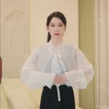 Летняя шифоновая накидка, тонкий плащ, защита от солнца, в западном стиле