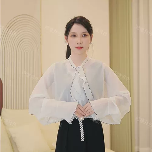 Летняя шифоновая накидка, тонкий плащ, защита от солнца, в западном стиле