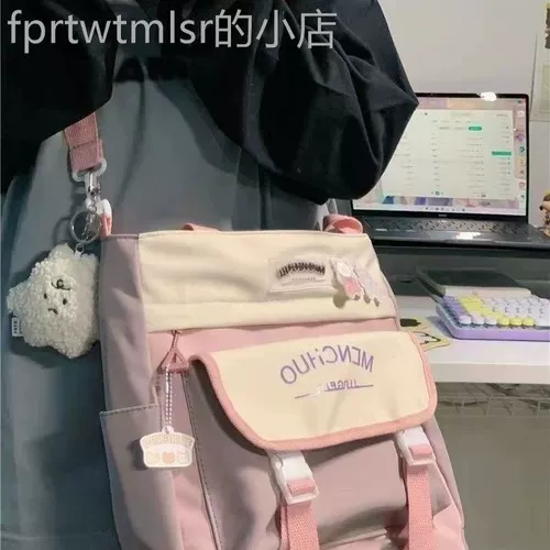 Портативный школьный рюкзак, детская сумка для учебы, сумка через плечо на одно плечо