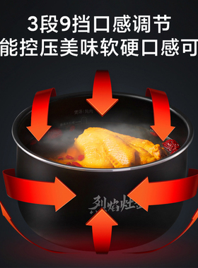 小米米家电压力锅5L容量家用双胆