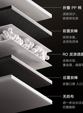 小米米家净水器Pro双出水1200G