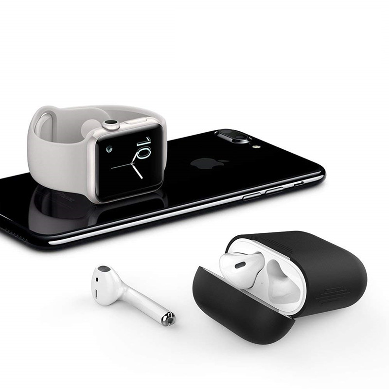 批发适用于苹果AirPods Pro1/2/3代蓝牙耳机保护套防摔硅胶壳