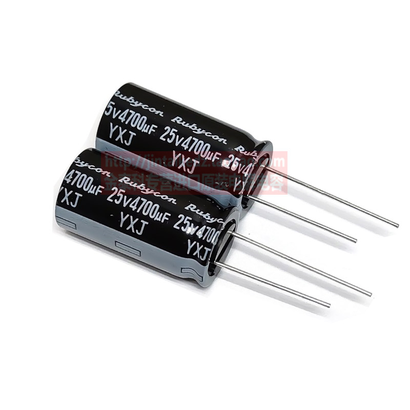 红宝石电解电容 25V1000UF 2200UF 3300UF 4700UF YXJ 高频低阻 - 图2