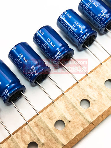 ELNA直插音频电容50v63V100V160V RE3蓝袍1/4.7UF/10/22/47/100UF - 图3