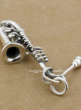 饰品复古男士纯银吊坠