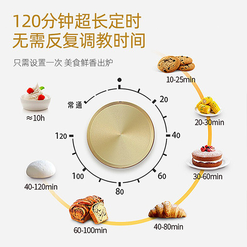 长帝CRTF32PD搪瓷烤箱家用小型烘焙多功能高配置电烤箱32升大容量