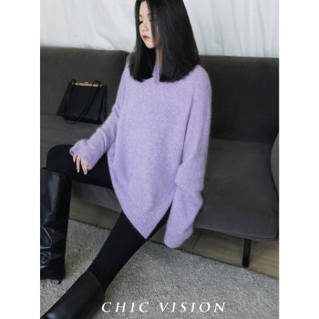 CHIC VISION ປັບແຕ່ງຊຸດພື້ນຖານແອວສູງ elastic tight slimming ນອກ leggings