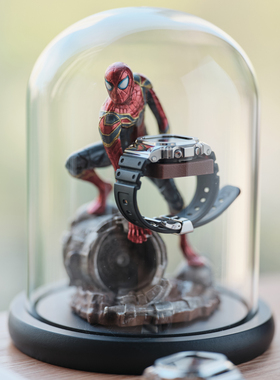 漫威蜘蛛侠spiderman动漫手表架