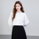 ການອອກແບບ blouse ສີຂາວແບບຝຣັ່ງສໍາລັບແມ່ຍິງ