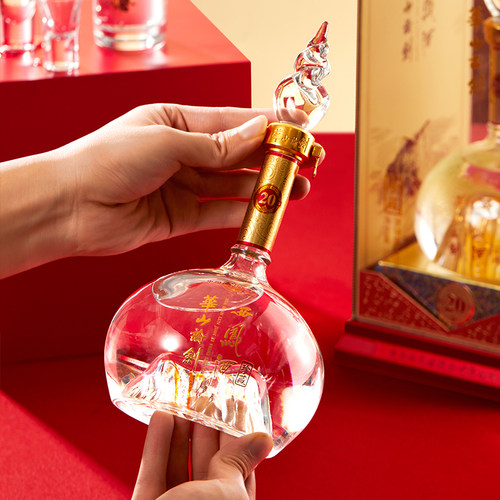 品牌直营●华山论剑西凤酒45度20年绵柔凤香型白酒双瓶500mL*2 - 图2