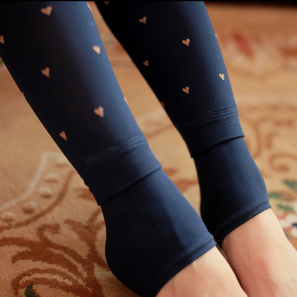 抗起球仿羊羔绒双层打底袜秋冬季加绒加厚踩脚棉袜女保暖打底裤袜,淘宝优惠券,粉丝福利购,淘宝优惠卷