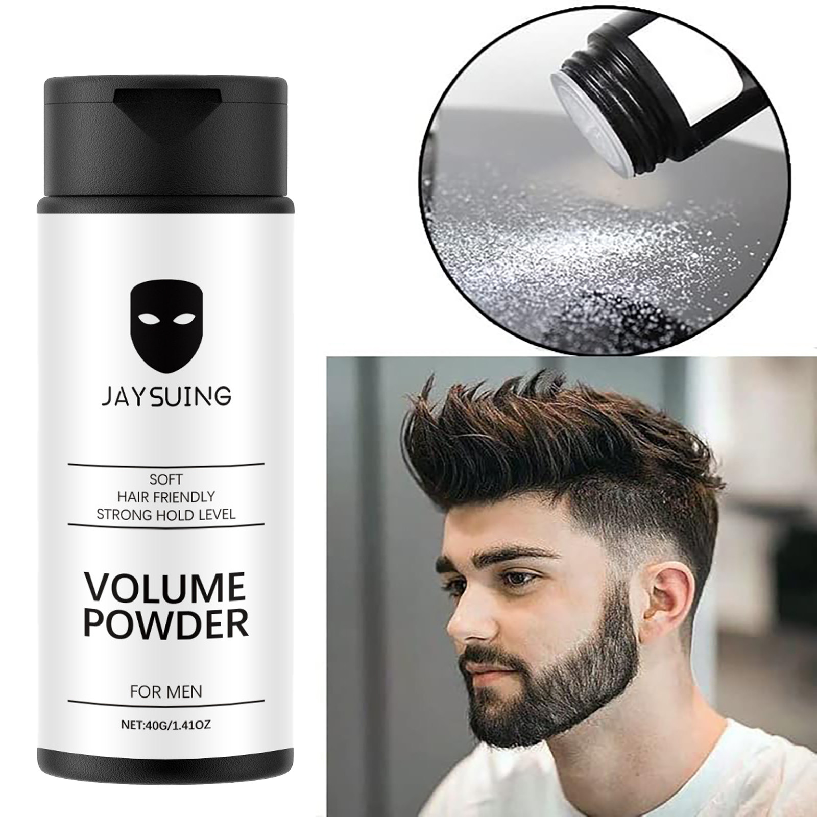 头发空气纹理造型蓬松粉volume powder哑光自然丰盈瞬间密发泥蜡 - 图3