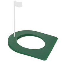 Golf putter trainer assisted putter practice disc with small flag son fruit Ridge Cave cup disc Golf Supplies