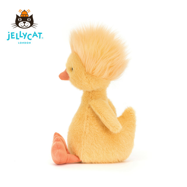British Jellycat Dorrit duckling plush toy comfort doll ຂອງຂວັນວັນເກີດຂອງເດັກນ້ອຍ