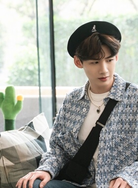 明星同款天然珍珠项链爱心带钻