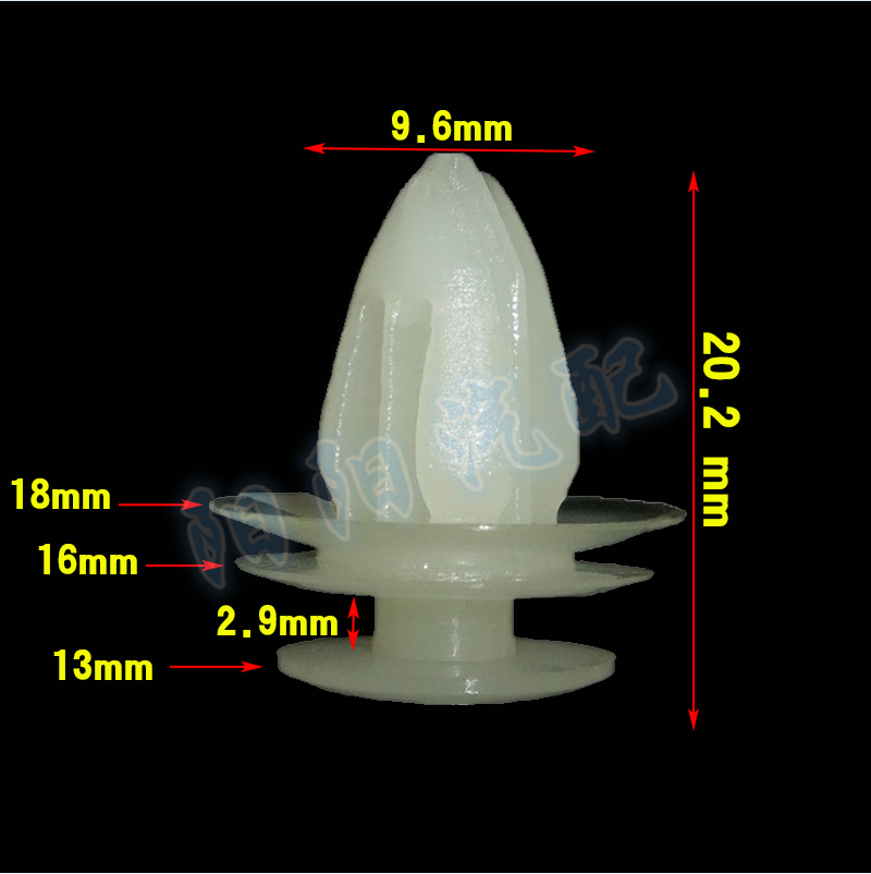 适配东南菱悦V3菱致V5菱帅蓝瑟富利卡汽车内衬隔音装饰门卡扣卡子 - 图0