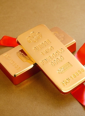 仿真瑞士银行金条金砖
