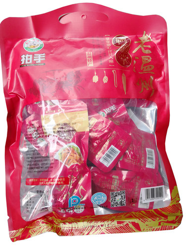 温州特产小吃拍手真生活鸭掌400g克鸭爪美食零食酱香鸭掌500g克 - 图0