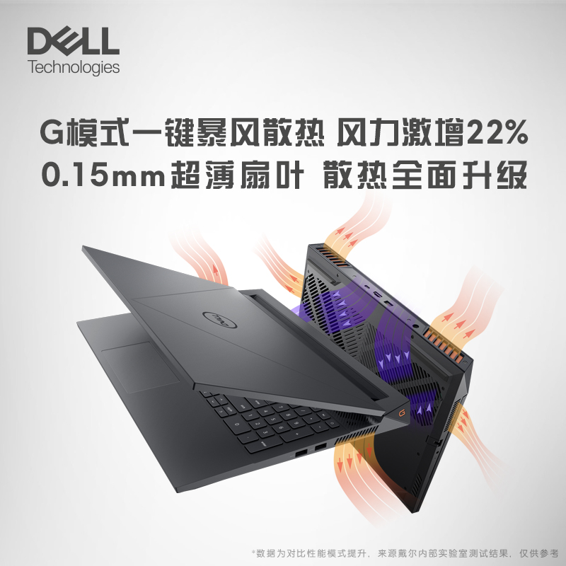 Dell/戴尔游匣G15 5530 13代酷睿i7大学生设计师PS修图AI PR剪辑4060显卡商务办公2023款手提笔记本电脑5520-图2