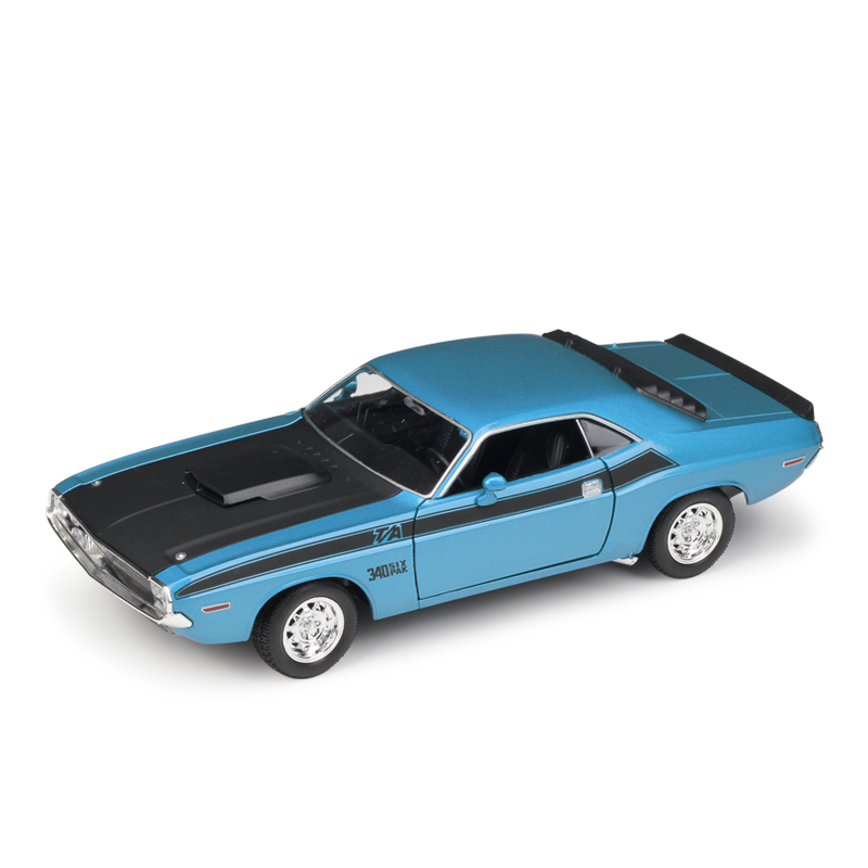 WELLY威利1:24道奇挑战者1970 DODGE Challenger T/A仿真合金模型 - 图3