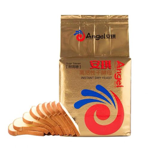 安琪酵母粉金装耐高糖高活性干酵母糕点面包包子发酵粉500克包邮 - 图2