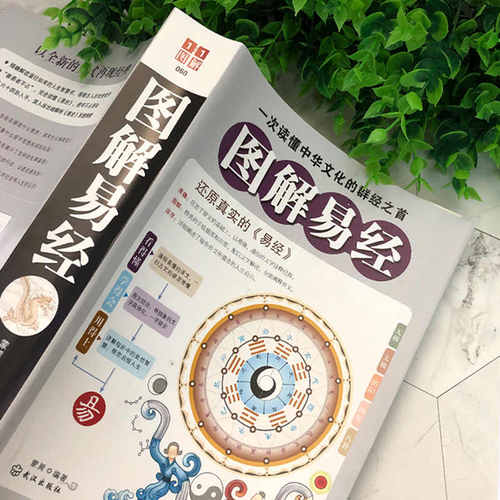 正版包邮 图解易经 周易全书国学经典四书五经  古籍哲学畅销书籍 易经入门风水64卦梅花易数书籍 周易大全朱熹解易道德经中国文化 - 图1